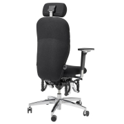 Haider BIOSWING 460 iQ Individual mit 3D Sitzwerk - Version 2023 - Rückenlehnenhöhe 60 cm - Ergonomisch und orthopädisch wirksamer Bürostuhl