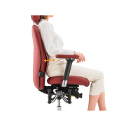 Haider BIOSWING 460 iQ Individual mit 3D Sitzwerk - Version 2023 - Rückenlehnenhöhe 60 cm - Ergonomisch und orthopädisch wirksamer Bürostuhl