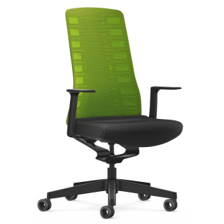 interstuhl PURE ACTIVE Edition #01 (PU213) Bürostuhl mit Design Lochrollen und optischer Naht in der Sitzfläche - Hersteller Nr.: 10450765