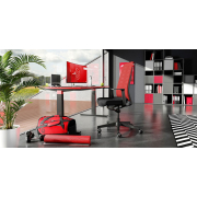 interstuhl PURE ACTIVE Edition #02 (PU213) Bürostuhl mit Design Lochrollen und optischer Naht in der Sitzfläche