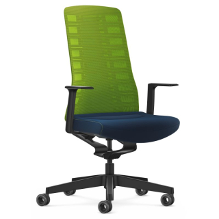 interstuhl PURE ACTIVE Edition #04 (PU213) Bürostuhl mit Design Lochrollen und optischer Naht in der Sitzfläche - Hersteller Nr.: 10450768