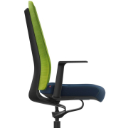 interstuhl PURE ACTIVE Edition #04 (PU213) Bürostuhl mit Design Lochrollen und optischer Naht in der Sitzfläche