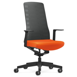 interstuhl PURE ACTIVE Edition #07 (PU213) Bürostuhl mit Design Lochrollen und optischer Naht in der Sitzfläche - Hersteller Nr.: 10450771