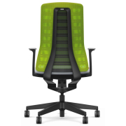 interstuhl PURE ACTIVE Edition #08 (PU213) Bürostuhl mit Design Lochrollen und optischer Naht in der Sitzfläche
