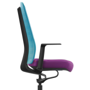 interstuhl PURE ACTIVE Edition #12 (PU213) Bürostuhl mit Design Lochrollen und optischer Naht in der Sitzfläche
