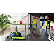 Interstuhl EVERY ACTIVE Edition #04 (EV266) Ergonomischer Bürostuhl mit FLEXTECH 3D Sitzgelenk, Design Lochrollen und Komfortsitz