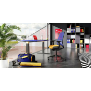 Interstuhl EVERY ACTIVE Edition #05 (EV266) Ergonomischer Bürostuhl mit FLEXTECH 3D Sitzgelenk, Design Lochrollen und Komfortsitz