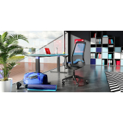 Interstuhl EVERY ACTIVE Edition #06 (EV266) Ergonomischer Bürostuhl mit FLEXTECH 3D Sitzgelenk inkl. Design Lochrollen
