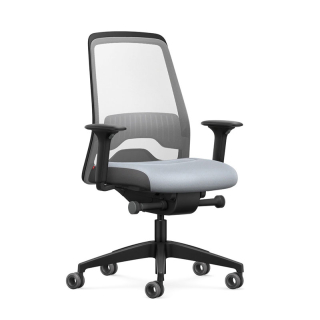 Interstuhl EVERY ACTIVE Edition #10 (EV266) Ergonomischer Bürostuhl mit FLEXTECH 3D Sitzgelenk inkl. Design Lochrollen